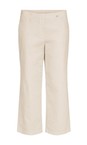 Robell Beige 14 Efi 09 Beige Wide Leg Trouser  