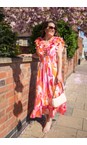 Foil Feeling Peachy Best Odds Feeling Peachy Dress  