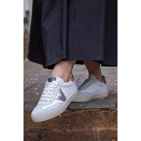 Victoria Shoes Berlin Leopardo V Trainer Shoe - Metallic