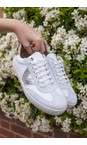 Victoria Shoes Plata Silver  Berlin Leopardo V Trainer Shoe  