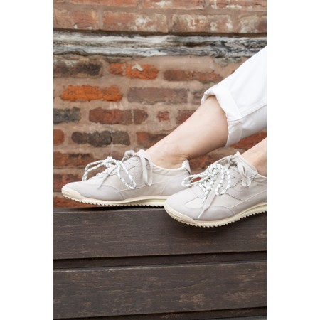 Victoria Shoes Saturno V Retro Trainer Shoe - Beige