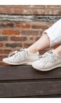 Victoria Shoes Beige Saturno V Retro Trainer Shoe  