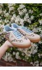 Victoria Shoes Beige Berlin Animal V Trainer Shoe  