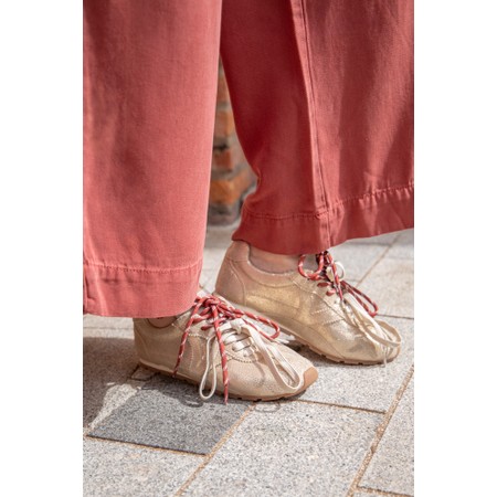 Victoria Shoes Aster Trainer Shoe - Gold