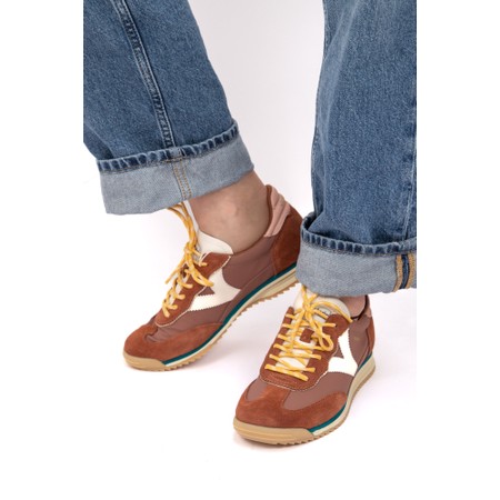 Victoria Shoes Saturno V Terra Trainer Shoe - Red