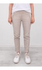 Robell Sand 14 Nena Sand Washed Denim Ankle Zip Cropped Jeans  