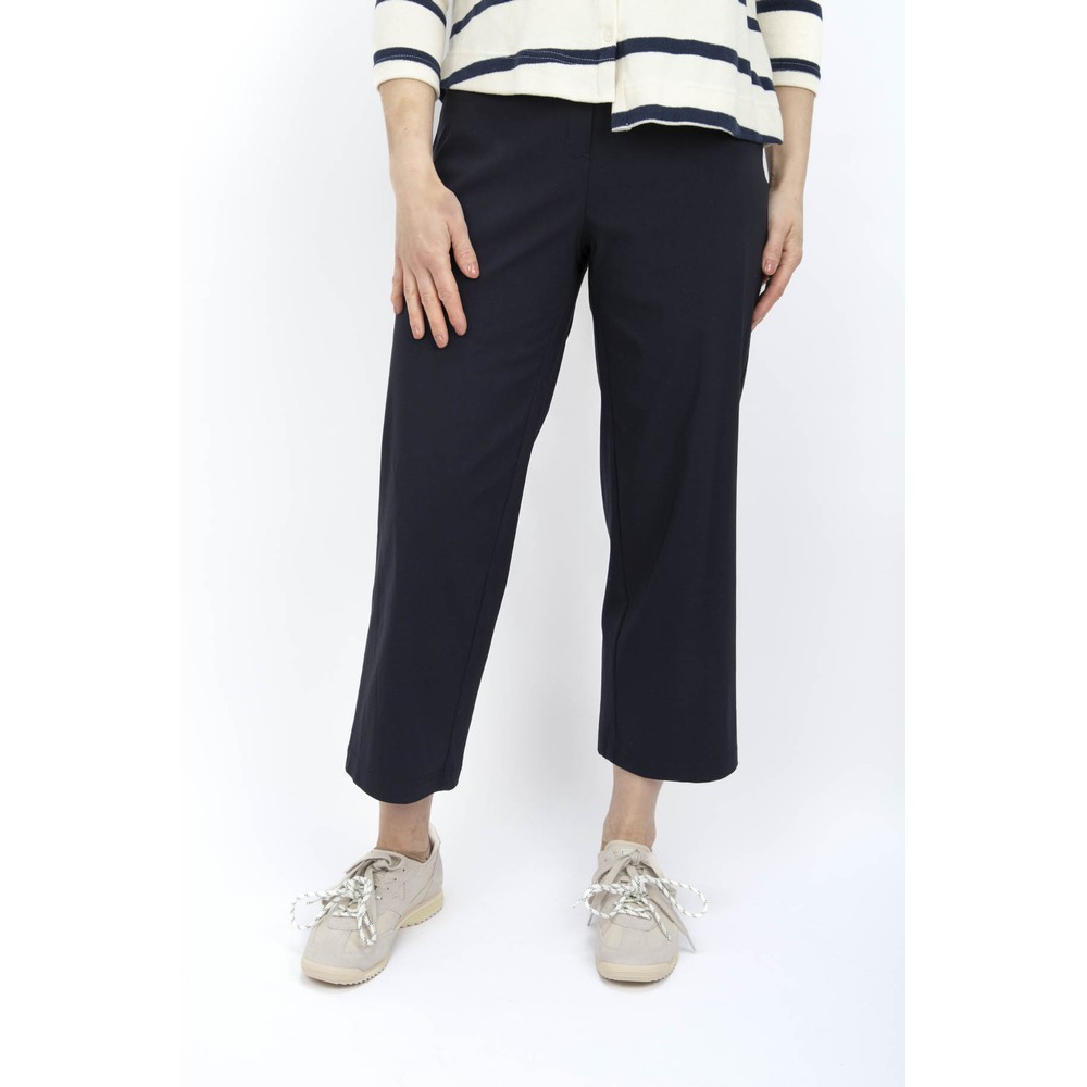 Robell Efi 09 Navy Wide Leg Trouser Navy 69
