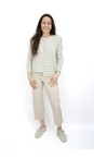 Robell Beige 14 Efi 09 Beige Wide Leg Trouser  