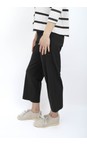 Robell Black 90 Efi 09 Black Wide Leg Trouser  
