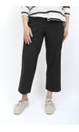 Robell Black 90 Efi 09 Black Wide Leg Trouser  