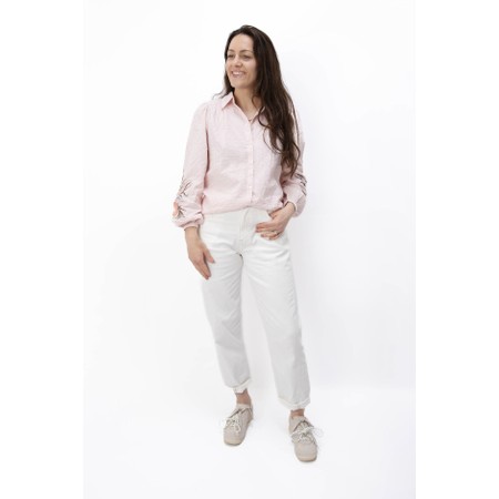 Mos Mosh Aymen Melo Jean Pant - White