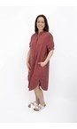 Mos Mosh 272 Cowhide MMArleth Linen Dress  