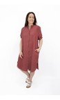 Mos Mosh 272 Cowhide MMArleth Linen Dress  