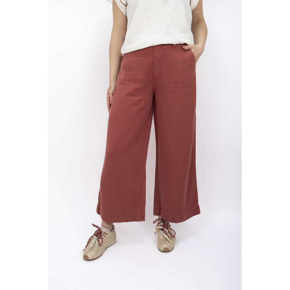 Mos Mosh MM Bantry Stalom Pant Cowhide 272 Cowhide