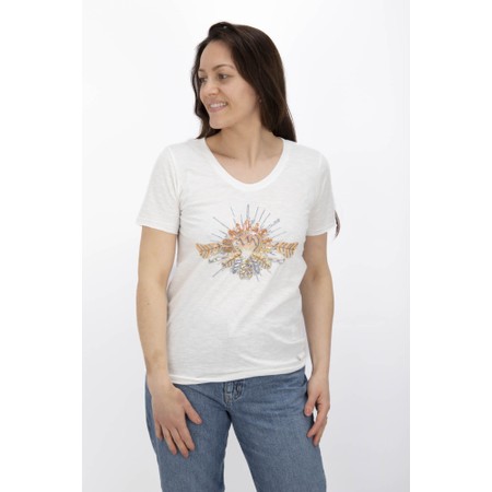 Mos Mosh MMTonia Glam Tee - Off-White