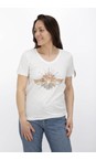 Mos Mosh Ecru MMTonia Glam Tee  