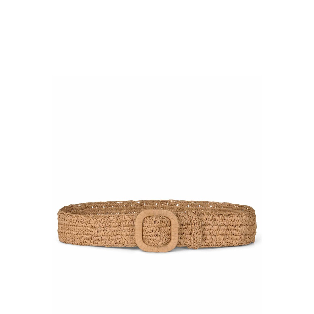 Masai Clothing MaRysandria Raffia Belt Natural