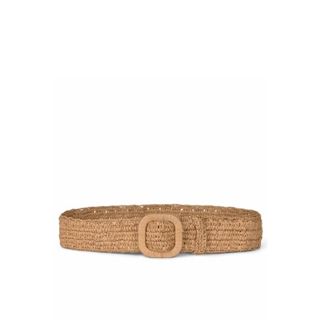 Masai Clothing MaRysandria Raffia Belt - Beige