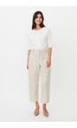 Masai Clothing Natural MaPaelith Embroidery Trouser  