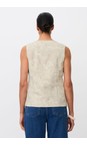 Masai Clothing Natural MaJorvienna Embroidery Waistcoat  
