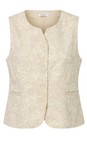 Masai Clothing Natural MaJorvienna Embroidery Waistcoat  