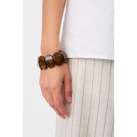 Masai Clothing MaRiorina Resin Bracelet - Brown