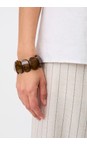 Masai Clothing Sh Chocolate MaRiorina Resin Bracelet  