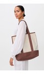 Masai Clothing Sh Chocolate MaRhalissa Canvas Handbag  