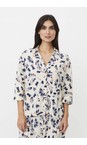 Masai Clothing Medieval Blue MaIndorias Print Shirt  