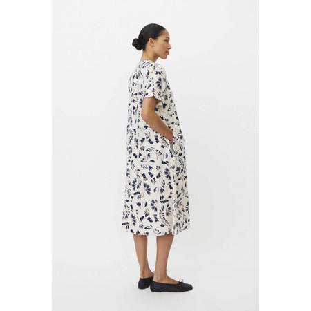 Masai Clothing MaNirevia Print Dress - Blue