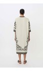 Masai Clothing Black  MaNovalitha Print Dress  