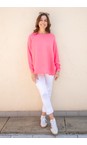 Robell White 10 Bella 09 White Ankle Length Crop Cuff Trouser  