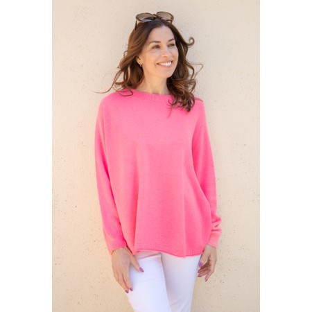 Amazing Woman Meg Summer Pink Fine Knit - Pink