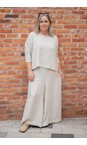 Mama B Lichene  Kira M Lichene Striped Cropped Knit Top  