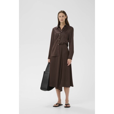 InWear Lake Coffee Bean Skirt - Brown