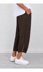Amazing Woman Choko Orla Choko Cropped Linen Trouser  