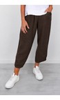 Amazing Woman Choko Orla Choko Cropped Linen Trouser  