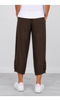 Amazing Woman Choko Orla Choko Cropped Linen Trouser  