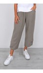 Amazing Woman Fango Orla Fango Cropped Linen Trouser  