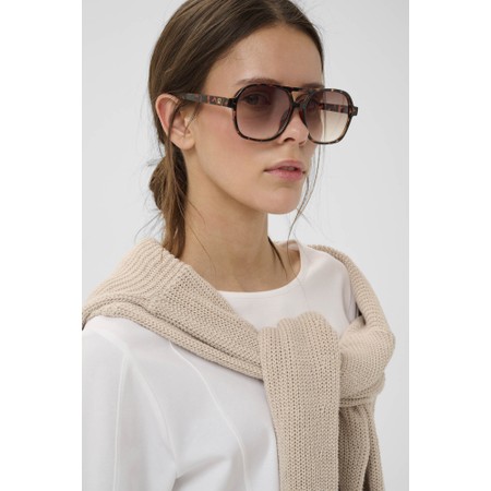 InWear Belgie Tortoise Sunglasses - Black