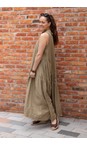 Mama B Cumino Limite Cumino Plain Tiered Dress  