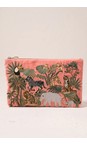 Elizabeth Scarlett World Wildlife Coral World Wildlife Everyday Velvet Pouch  