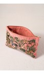 Elizabeth Scarlett World Wildlife Coral World Wildlife Everyday Velvet Pouch  