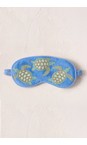 Elizabeth Scarlett Turtle Conservation Caribbean Blue Turtle Conservation Velvet Eye Mask  
