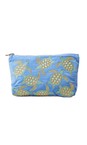 Elizabeth Scarlett Turtle Conservation Caribbean Blue Turtle Conservation Everyday Velvet Pouch  
