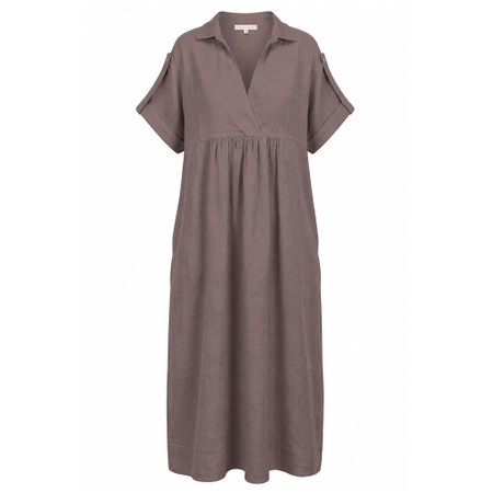Amazing Woman Camile Linen Dress - Beige