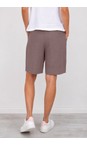 Amazing Woman Dark Mud Orla Linen Shorts  