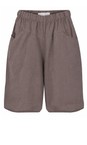 Amazing Woman Dark Mud Orla Linen Shorts  