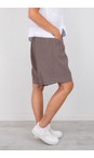 Amazing Woman Dark Mud Orla Linen Shorts  