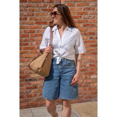KAFFE KAvallis Denim Shorts - Blue